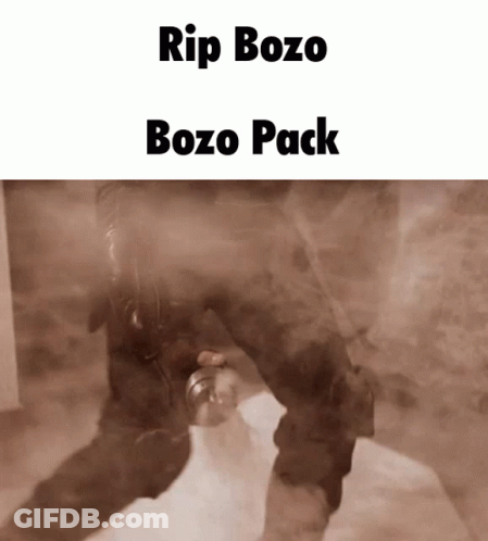 Rip Bozo Bozo Pack Person GIF