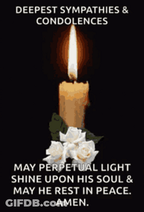 Rip Rest In Peace Condolences Amen GIF