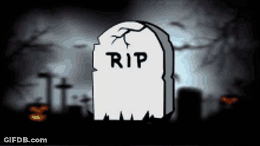 Rip Rest In Peace Halloween Graveyard Ghosts GIF