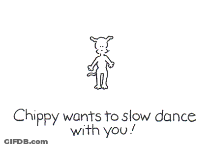 Rip Slow Dance Chippy The Dog GIF