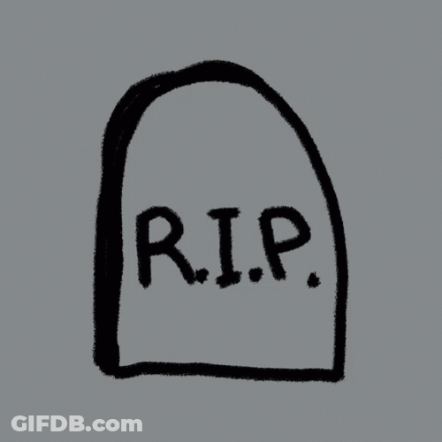 Rip Tombstone Rest In Peace Emo Death GIF