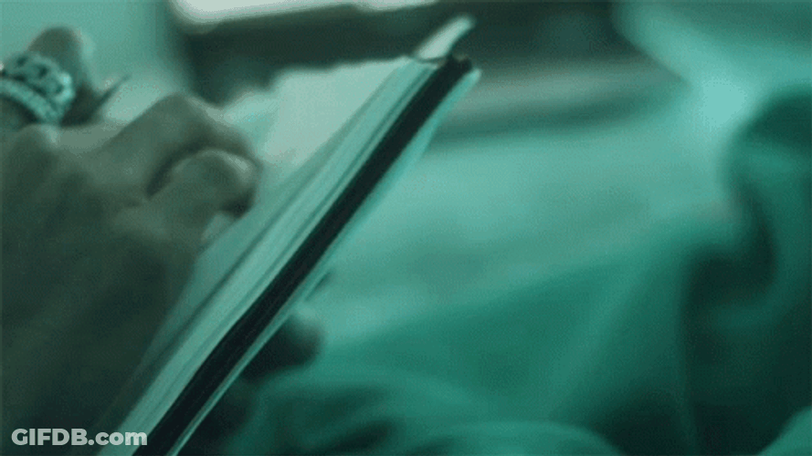 Ripping Notebook Throwing Papers GIF