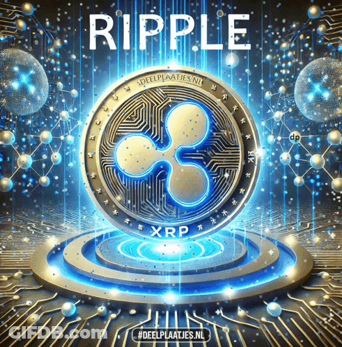Ripple Ad Gold Coin On Stage GIF