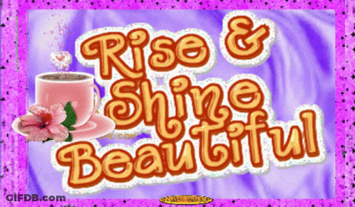Rise And Shine Coffee Cup GIF