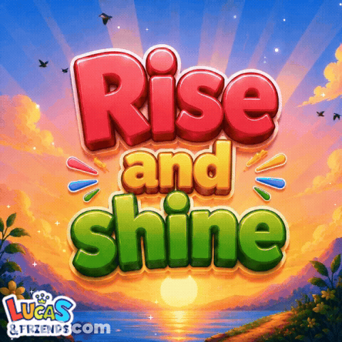 Rise And Shine Game By Lucas & Friends GIF