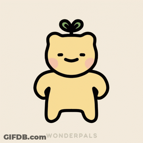 Rise And Shine Goodbear Kawaii Stretching GIF