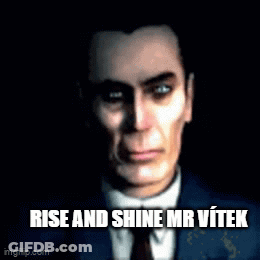 Rise And Shine Mr Vitek GIF