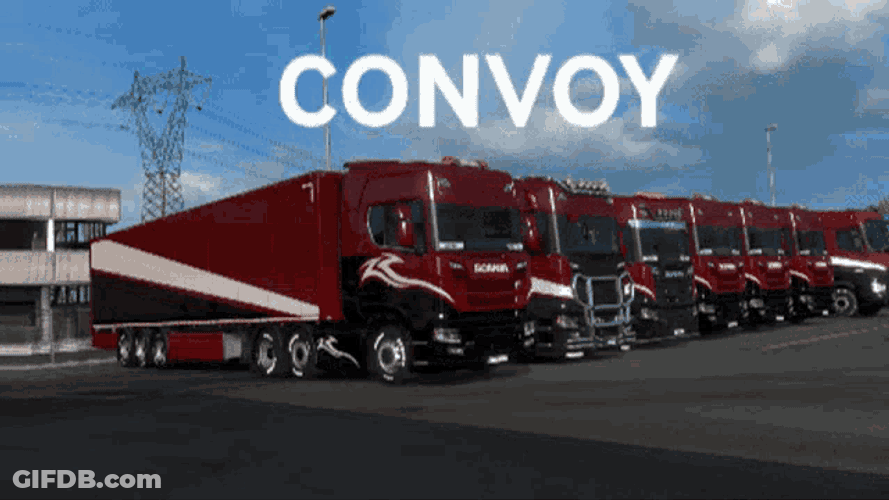 Rising Logistics Convoy Ets2 GIF