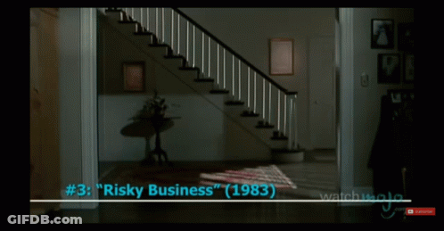 Risky Business On Screen GIF