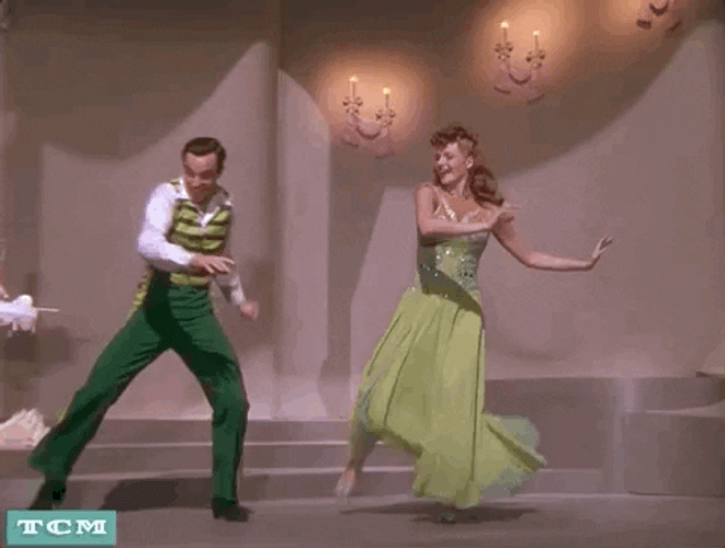 Rita Hayworth And Gene Kelly Dancing GIF