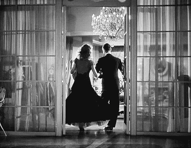 Rita Hayworth Close Doors Party GIF