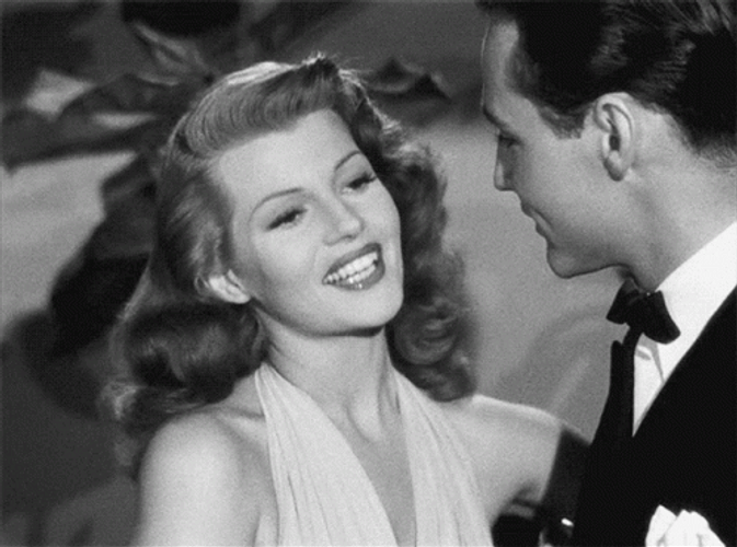 Rita Hayworth Glenn Ford Gilda GIF
