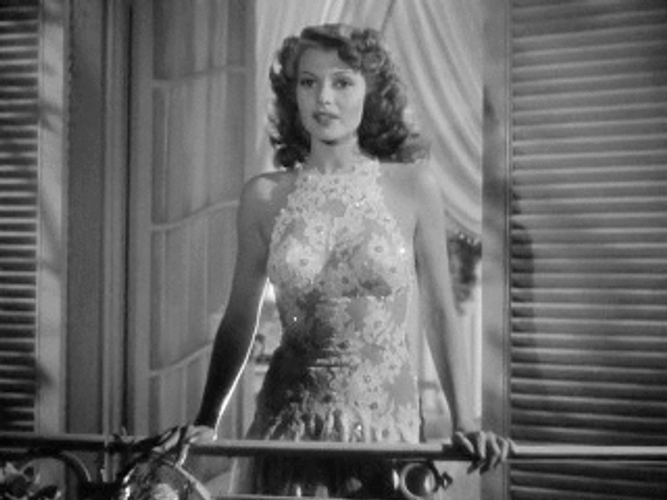 Rita Hayworth Happy Relieved GIF
