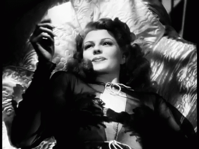 Rita Hayworth Hollywood Classic Icon GIF
