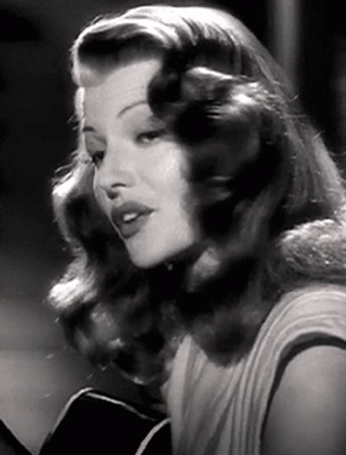 Rita Hayworth Singing Guitar GIF
