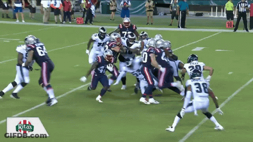 Rita's Advertising Football Game GIF