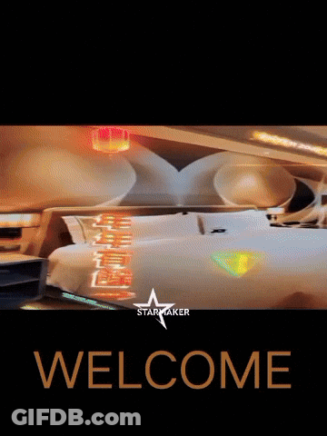 Ritz Carlton Welcome Sign GIF