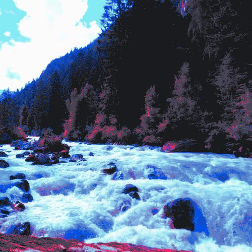 River Rapids Aesthetic PFP GIF