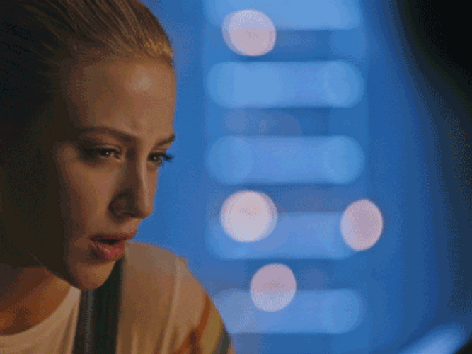 Riverdale Betty Cooper Saying Weird GIF