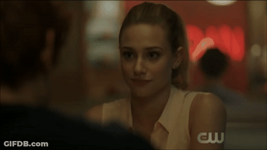 Riverdale Betty Cooper Smirking GIF