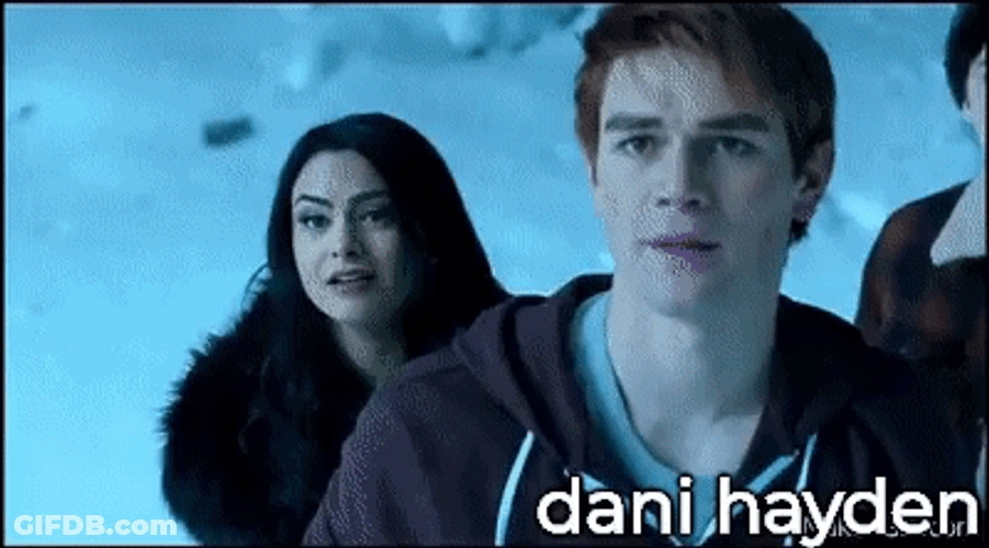 Riverdale Drama Snow Series GIF