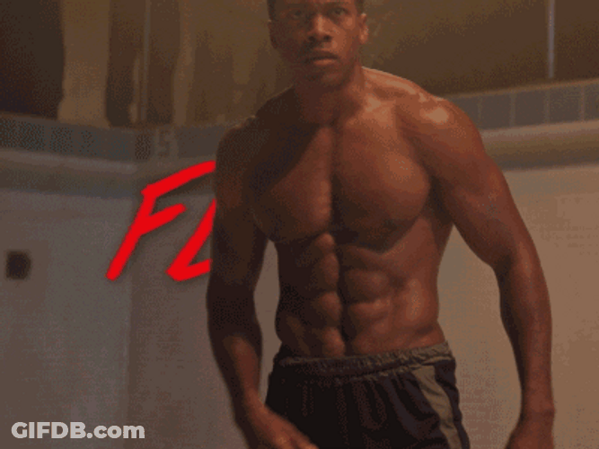 Riverdale Munroe Flexing Muscles GIF
