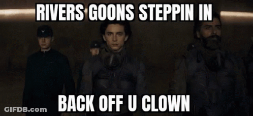 Rivers Goon Steppin In GIF