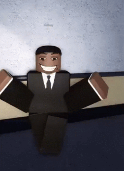 Rizz Meme Lego Businessman Poses GIF