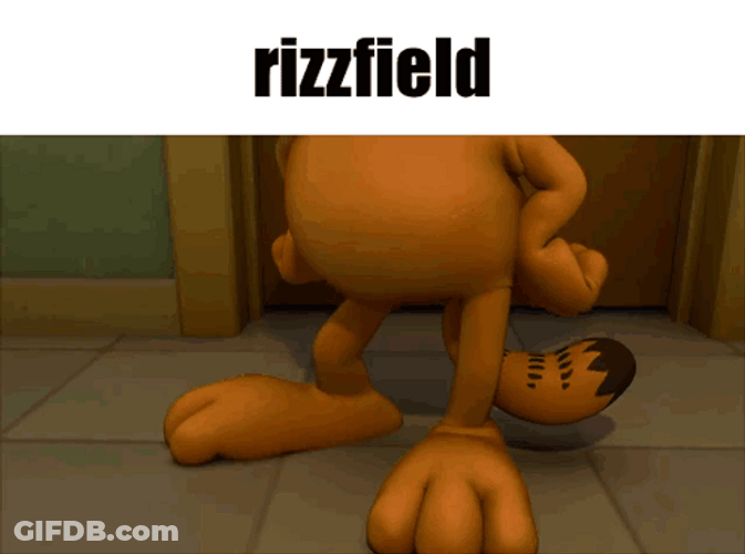 Rizzler Garfield The Cat Rizzfield GIF