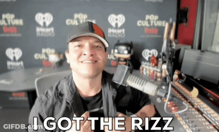 Rizzler Kyle McMahon Got Rizz GIF