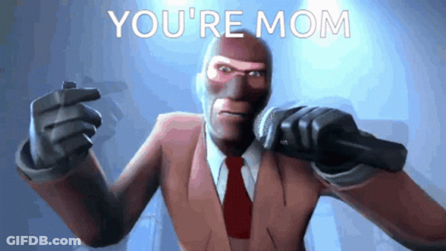 Rizzler Spy Team Fortress Singing GIF