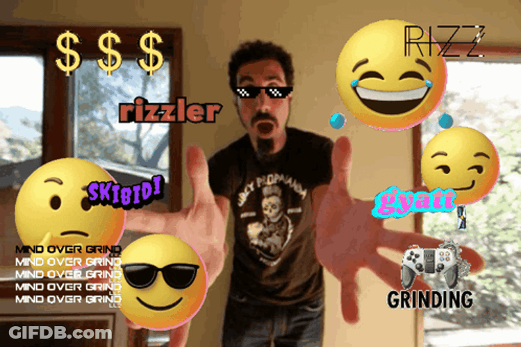 Rizzler Vlogger Kaydadoey Serj Tankian Emojis GIF