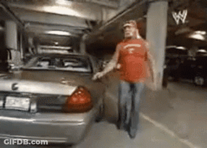 RKO Hulk Hogan Surprise Attack GIF