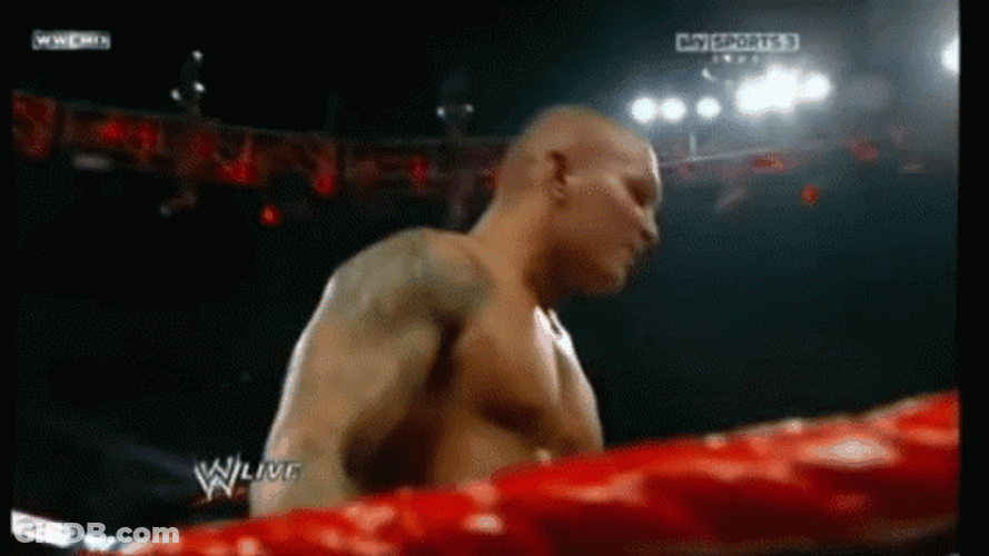 Rko Outta Nowhere Kick GIF
