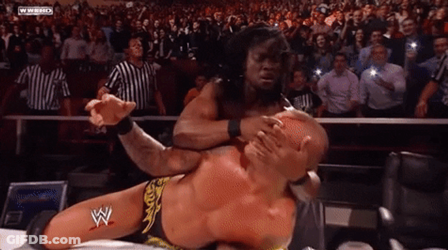 RKO Randy Orton Beat Up GIF