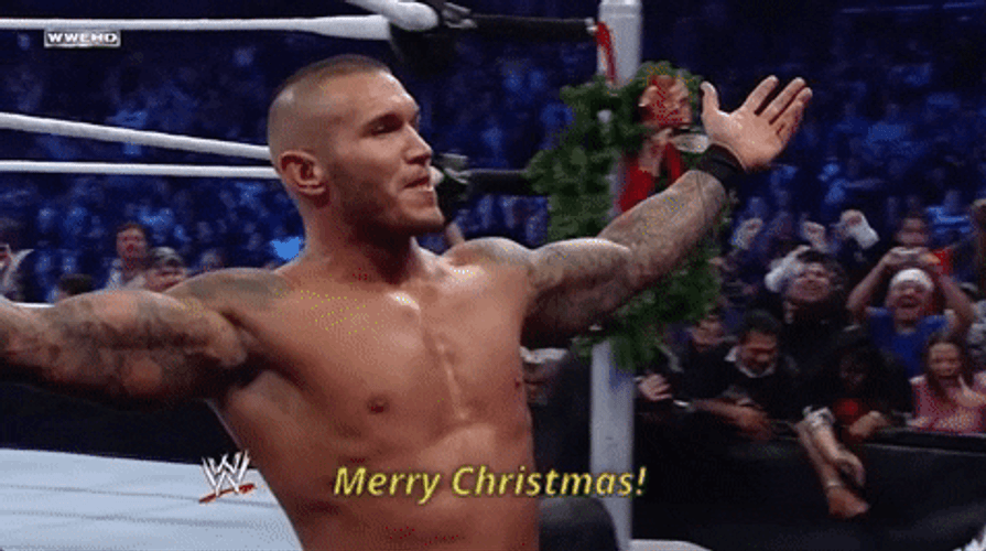 RKO Randy Orton Merry Christmas GIF
