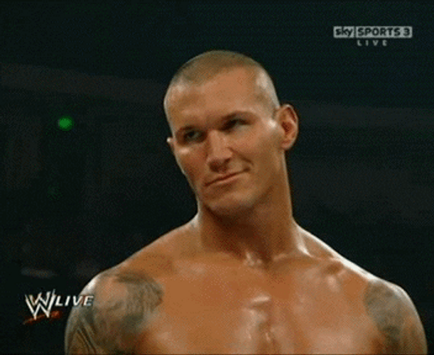 RKO Randy Orton Side Gaze GIF