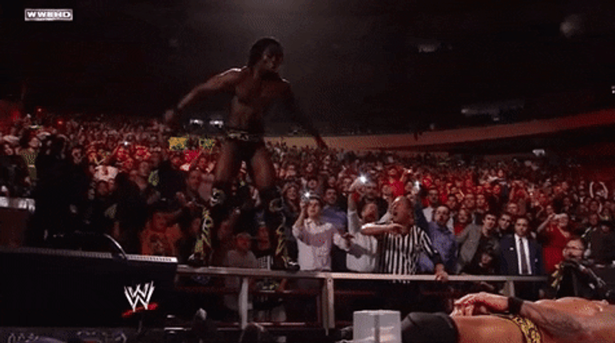 RKO Randy Orton Smashed GIF