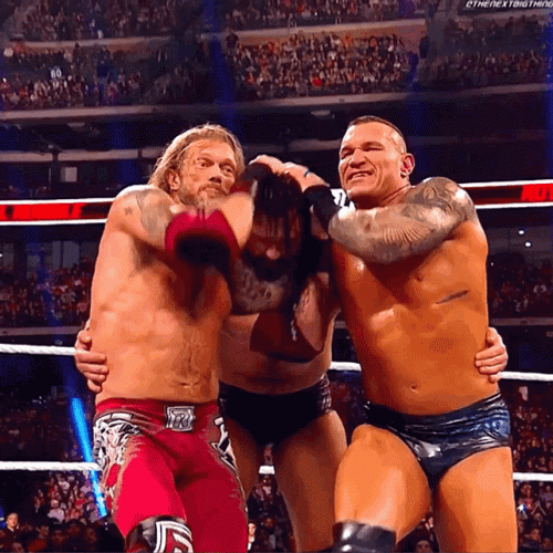 RKO Randy Orton Vs Edge GIF