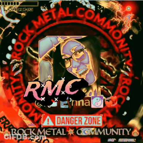 RMC Logo With Woman's Face GIF