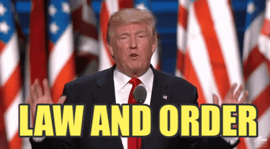 Rnc Donald Trump Law And Order Meme GIF