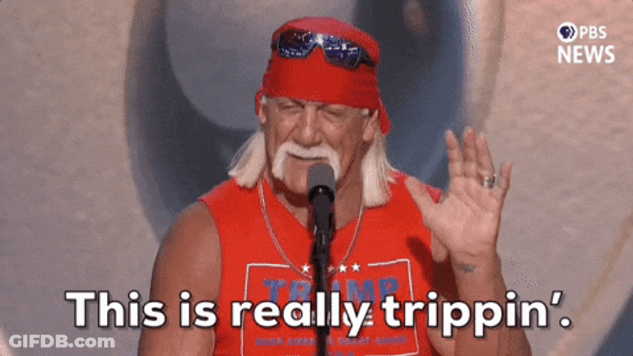 Rnc Hulk Hogan Really Tripping GIF