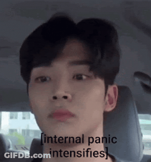 Ro Woon Internal Panicking Intensifies GIF
