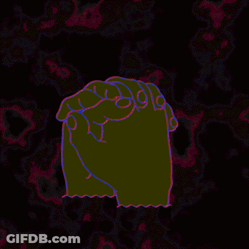 Roaches And Snake Creeping On Hands GIF