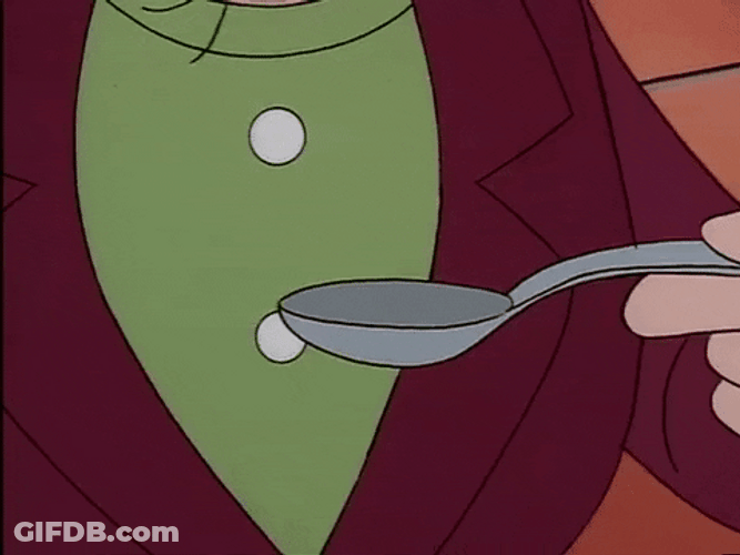 Roaches Dropped On Spoon GIF