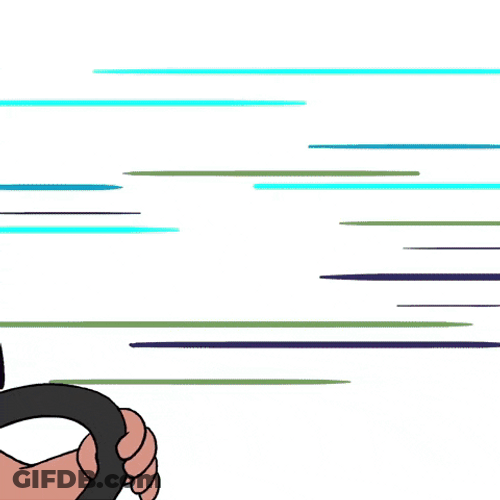 Road Rage In Traffic Animation GIF
