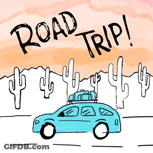 Road Trip On Our Pto GIF