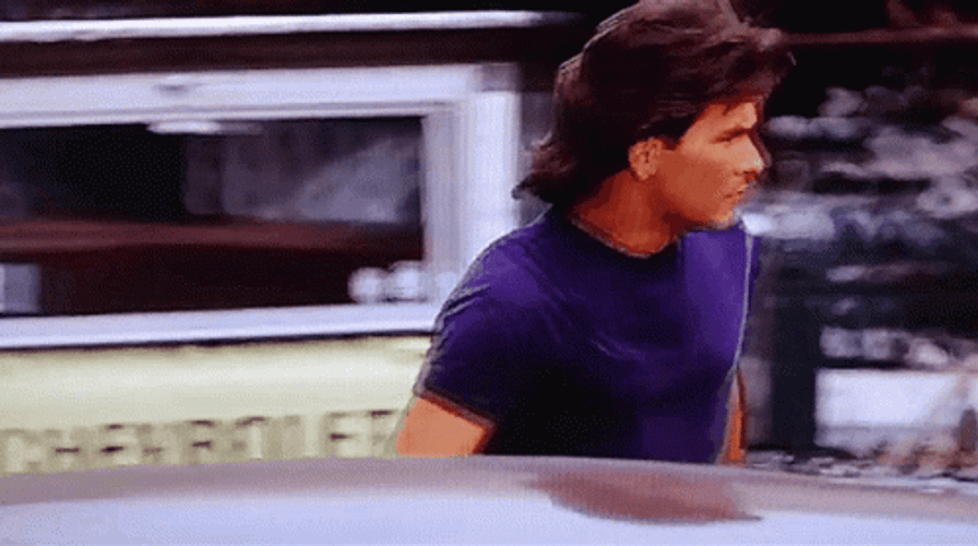Roadhouse James Dalton Waving GIF