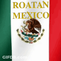Roatan Mexico Mexican Flag GIF