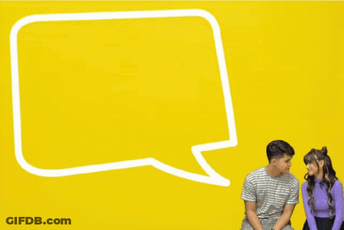Rob Blackburn Maxine Trinidad Robxine Speech Bubble GIF
